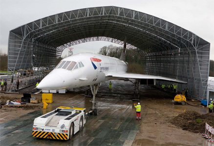 Tent rondom Concorde Tent rondom Concorde