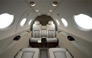 cessna citation mustang inside huren